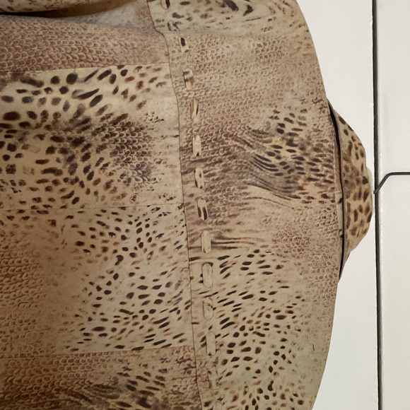 Beautiful real Leather Leopard Skin coat from Argentina. - Picture 5 of 8